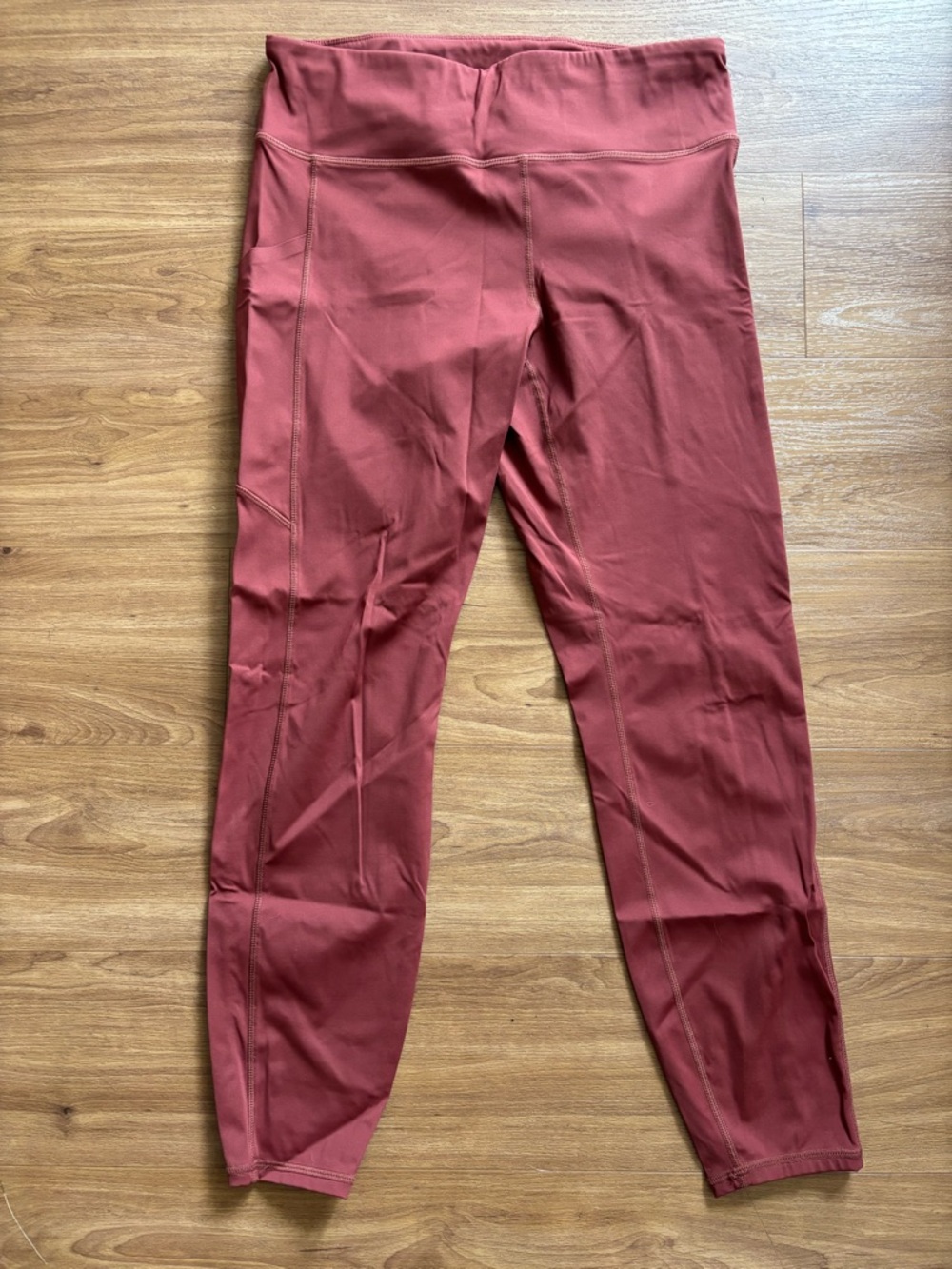 Vuori High-Rise Burnt Orange Active Leggings
